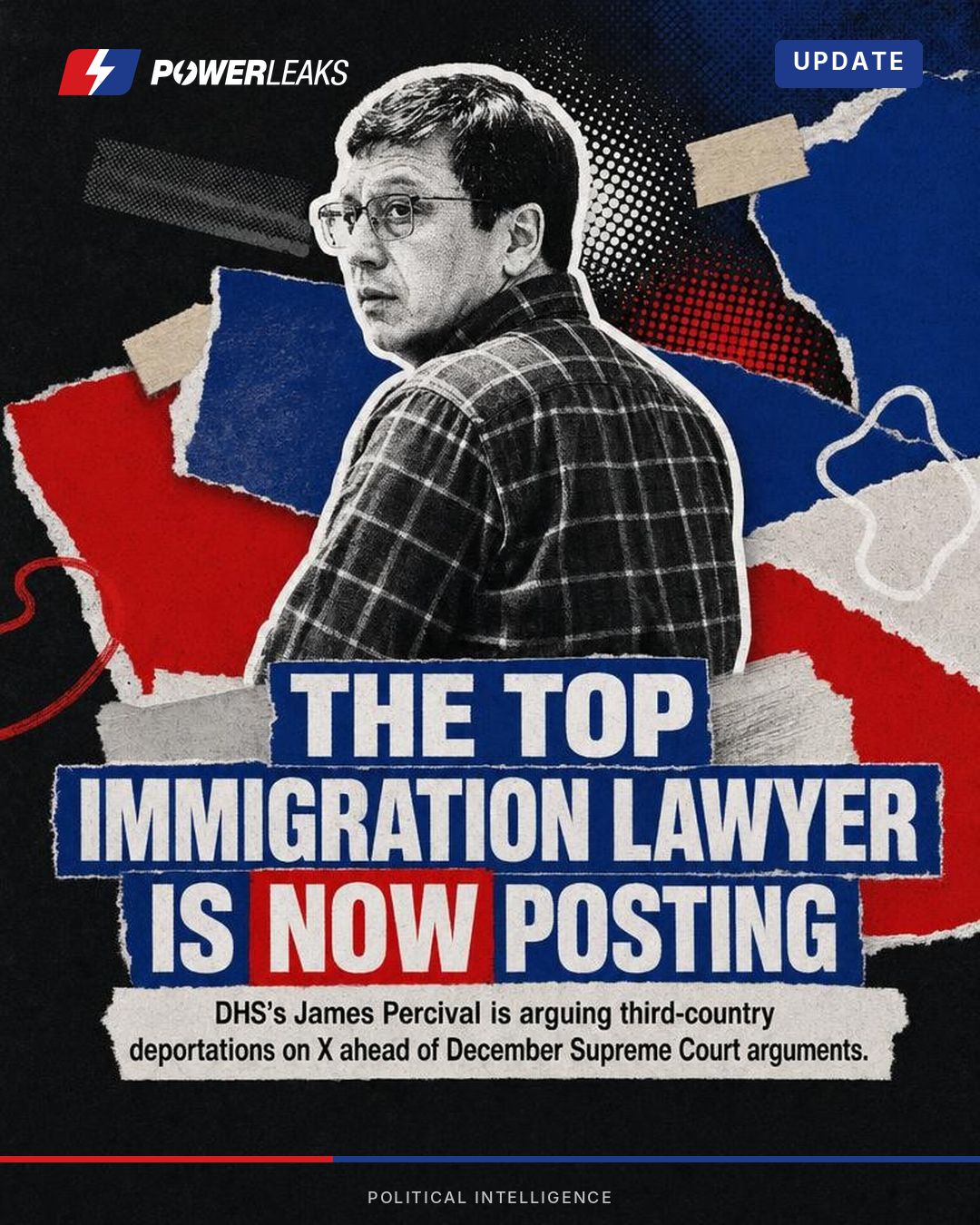 DHS top lawyer takes deportation fight to X