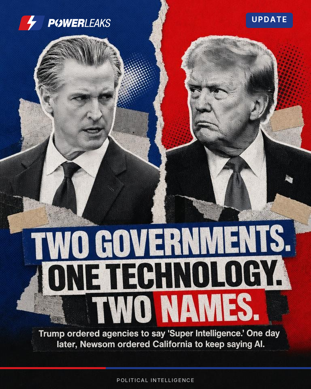 Newsom orders California to keep saying AI
