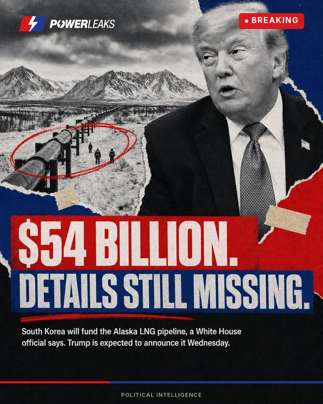 South Korea to fund $54B Alaska gas pipeline