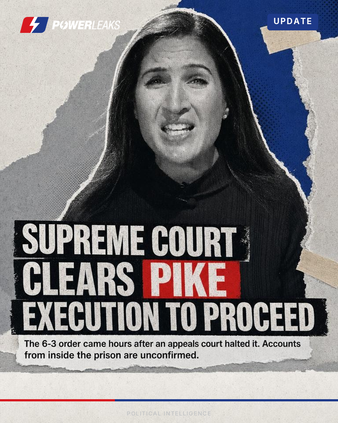 Supreme Court lifts stay in Pike execution