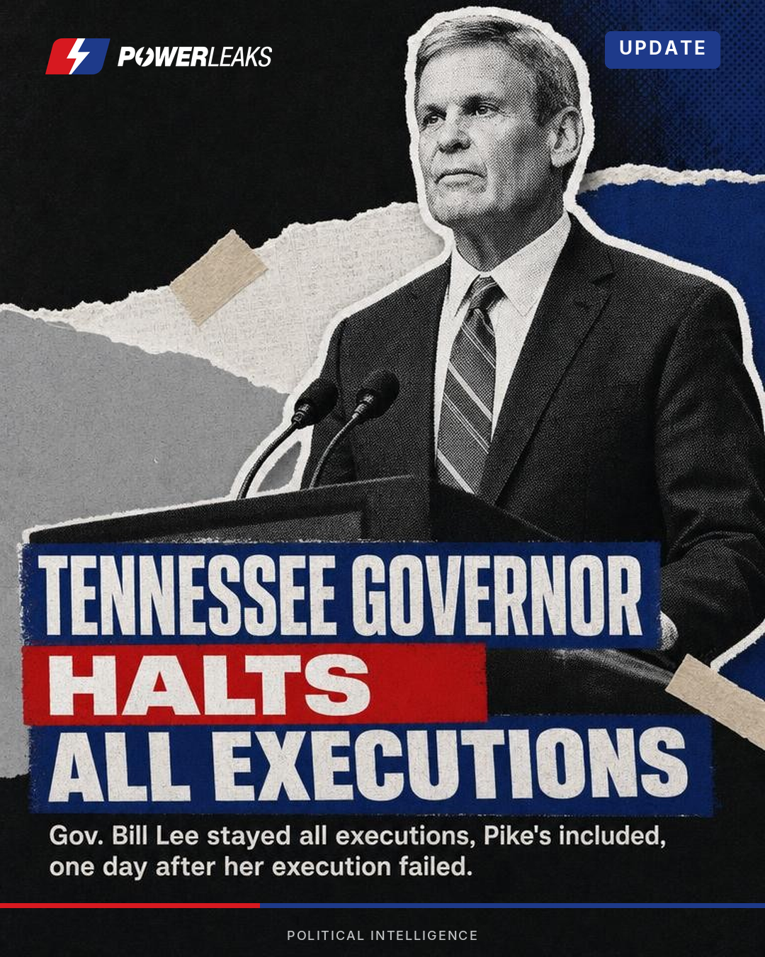 Tennessee governor halts all executions