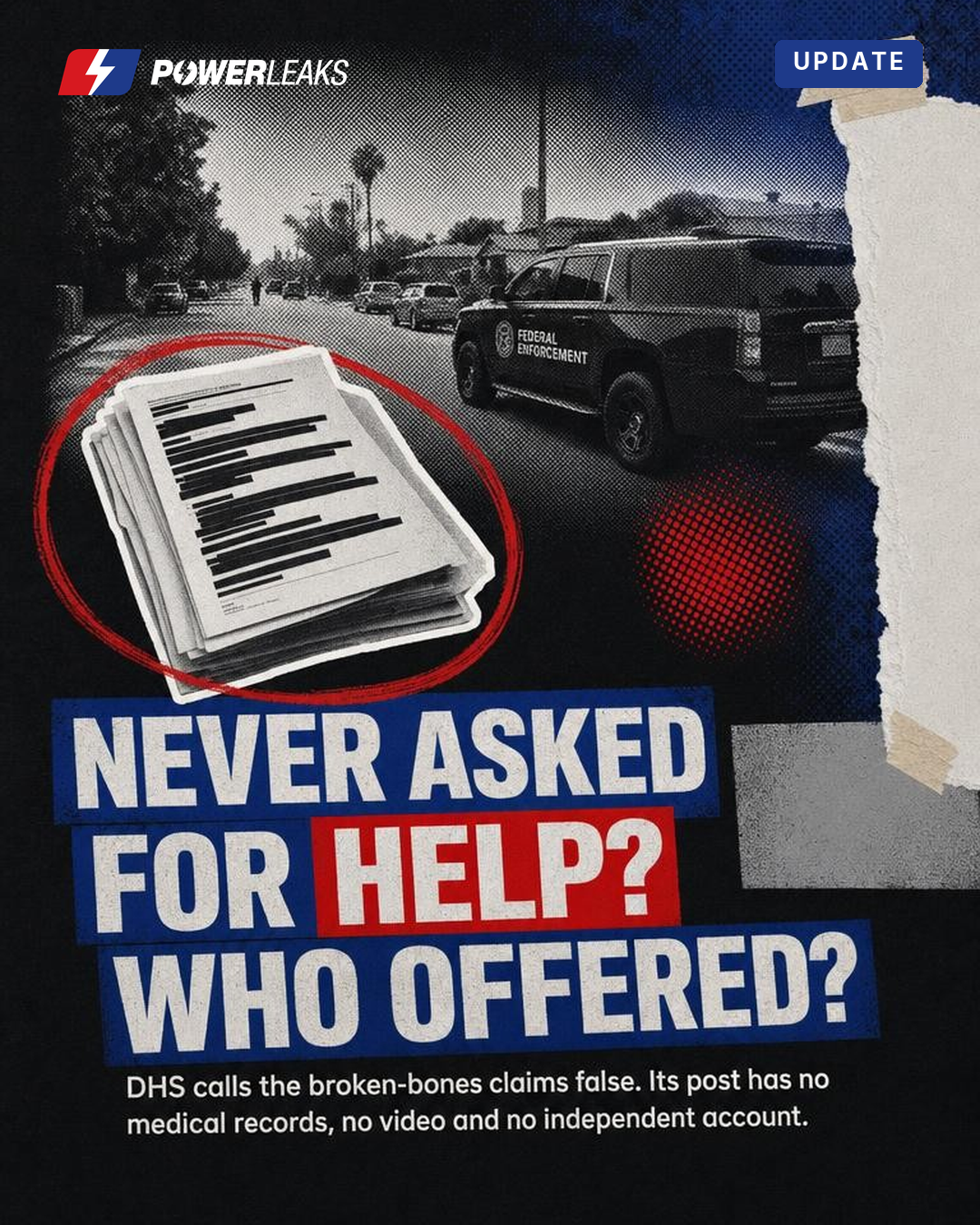 DHS says broken-bones claims in Santa Maria are false